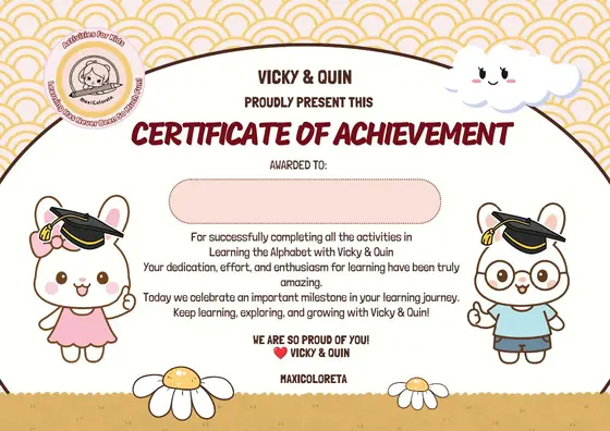 Certificate of Achievement
